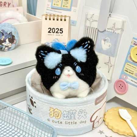 The original fantasy creature from the Fantasy Island of Cat Ball - Eve Plush butterfly Cat Fluffy plush doll ML10-02, approximately 10cm animal body cotton plush doll The original fantasy creature from the Fantasy Island of Cat Ball - Eve Plush butterfly Cat Fluffy plush doll ML10-02, approximately 10cm animal body cotton plush doll